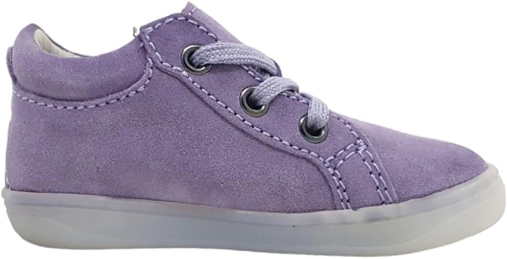 Richter Kinderschuhe Baby-Mädchen Dash Mini Lauflernschuh 21 EU Weit Flieder Silver, 21 EU Weit Flie