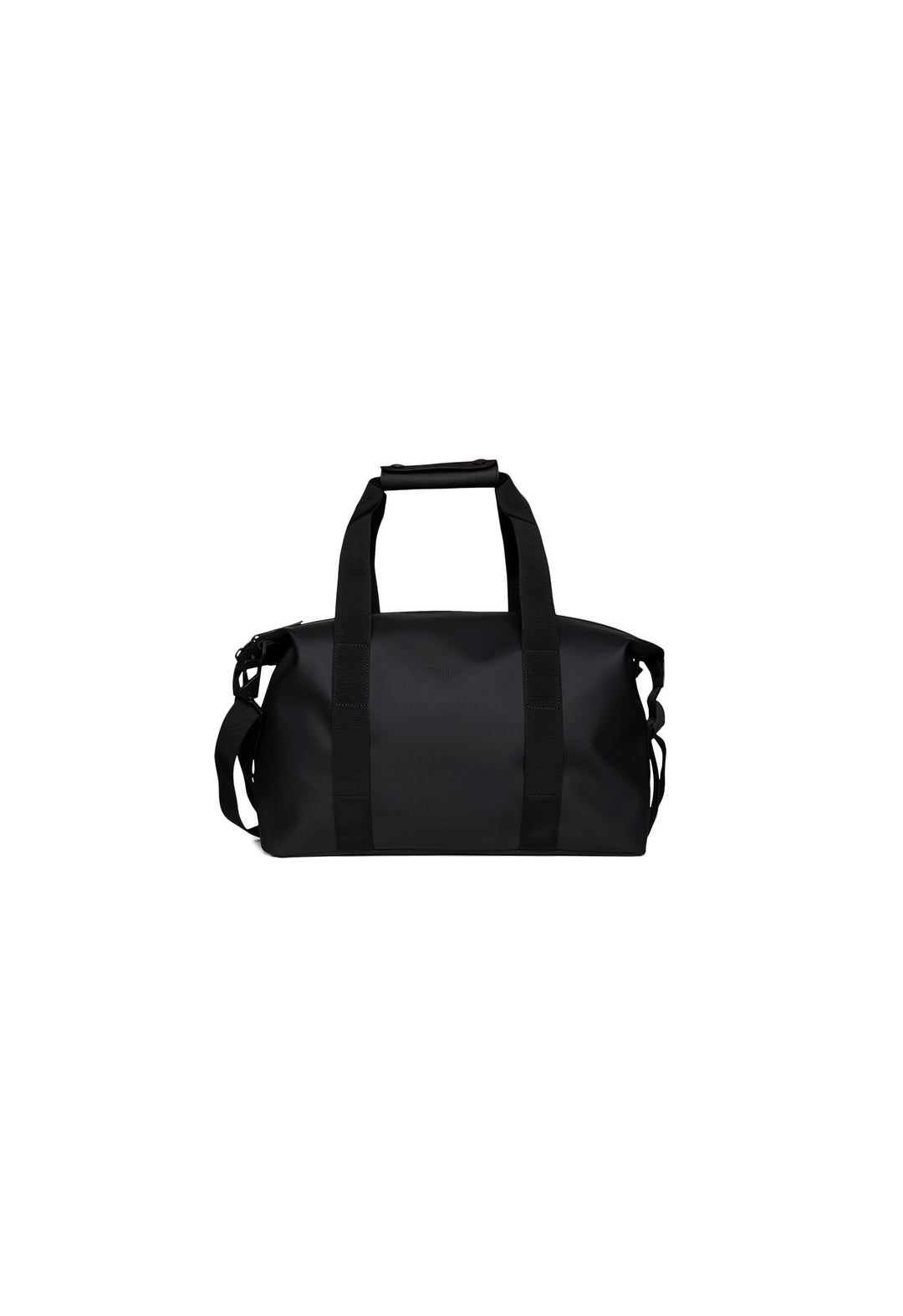 RAINS Hilo Weekend Bag Small - wasserdichte Reisetasche Schwarz, Schwarz