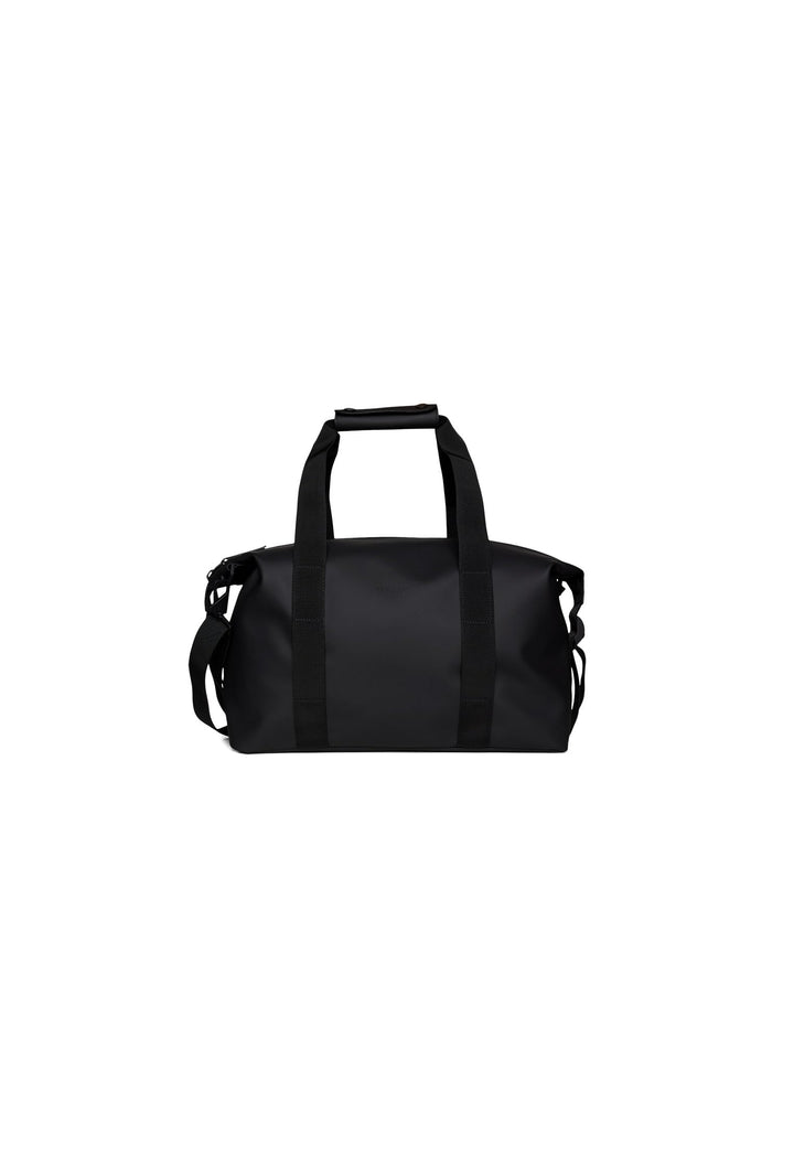 RAINS Hilo Weekend Bag Small - wasserdichte Reisetasche Schwarz, Schwarz