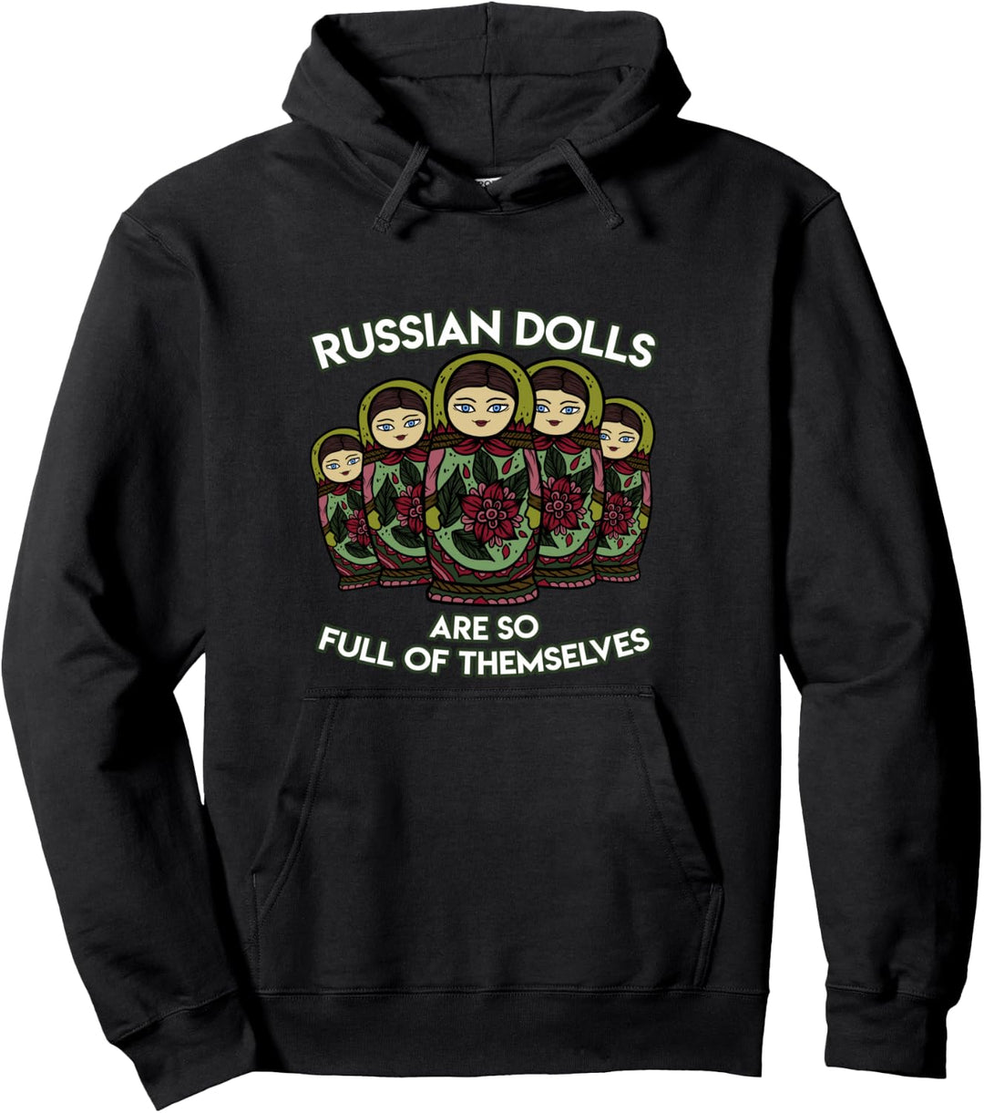 Matrjoschka Matryoshka Russische Puppe Russisch Russland Pullover Hoodie