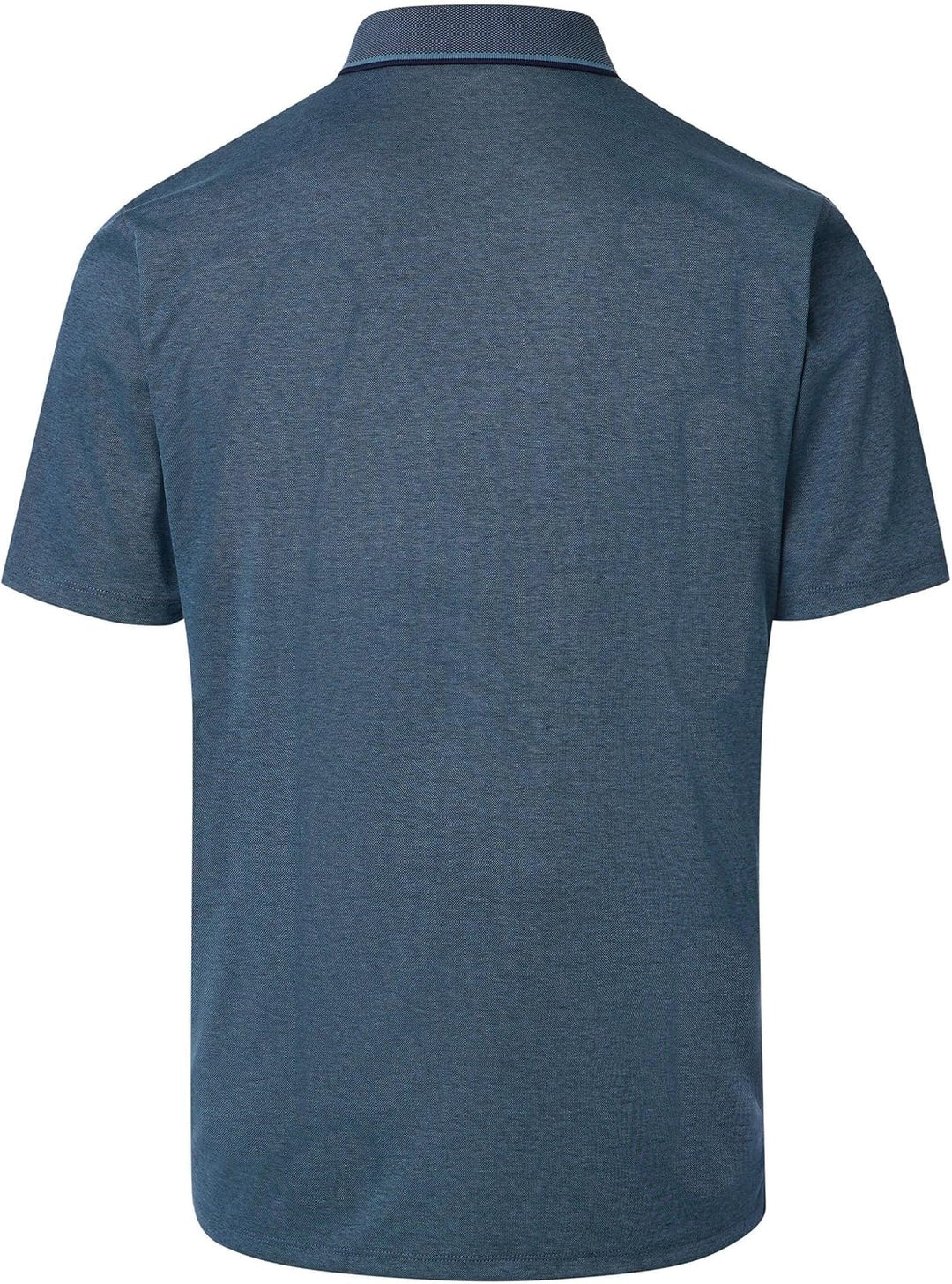 CASAMODA Polo-Shirt Uni S Türkisblau, S Türkisblau