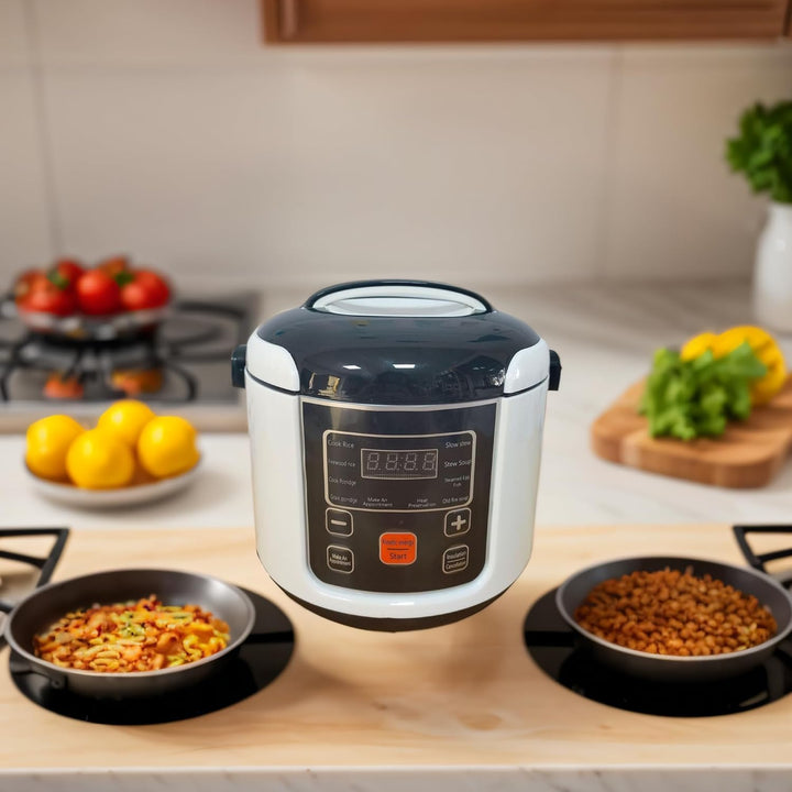 HEEPDD Reiskocher für Auto, 2L Kapazität, Warmhaltefunktion, Kompakt und Tragbar, 24V, für 2-5 Perso