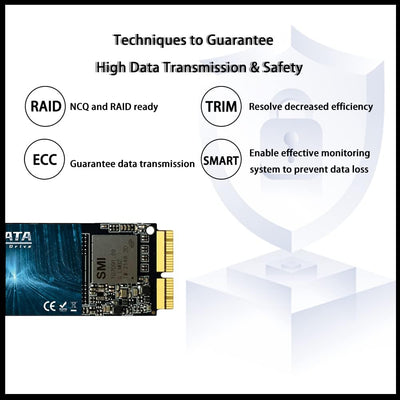 KINGDATA Internal SSD 512GB for MacBook NVMe PCIe, Solid State Drives Upgrade for MacBook Air A1466