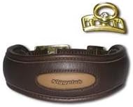 Niggeloh Hundehalsband Premium Halsung, braun, M, 091100033 M braun, M braun