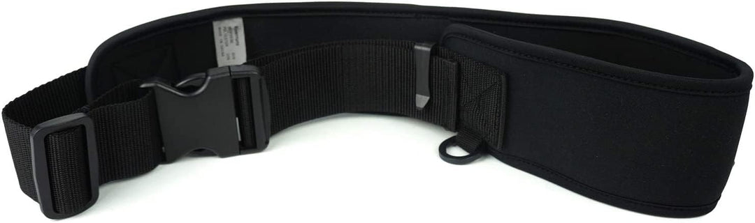 Riverruns Neoprene Adjustable Fishing Wading Belt, Fishing Wader Belt for Men Kayaking., Schwarz mit