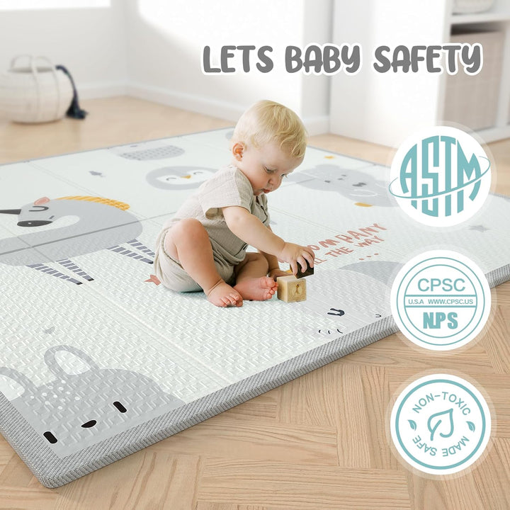 laufstall baby, laufgitter baby 120x120cm, laufstall Spielbereich mit atmungsaktiver Netzmatratze, r