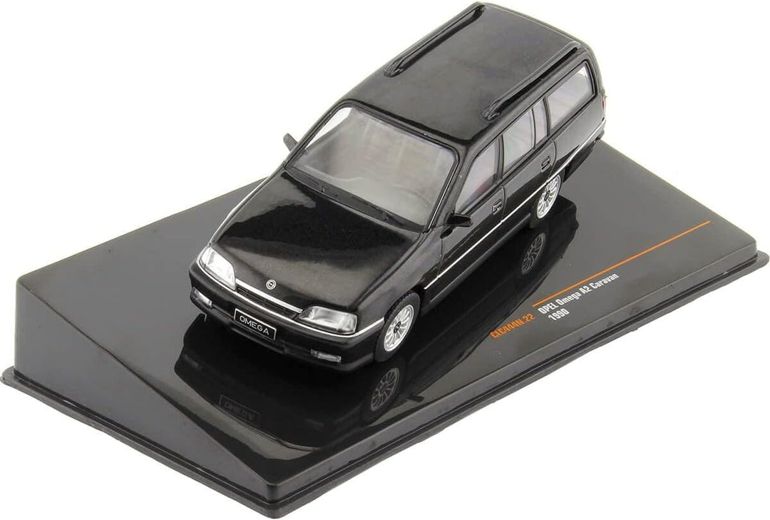ixo models Opel Omega A2 Caravan Kombi 1990 schwarz Modellauto 1:43