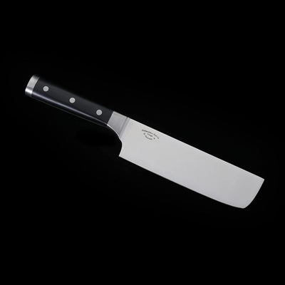 IZUMI ICHIAGO Nakiri Hack- und Gemüsemesser, Japanischer High-Carbon Edelstahl Griff Tecaran® Izumi