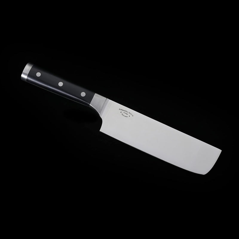 IZUMI ICHIAGO Nakiri Hack- und Gemüsemesser, Japanischer High-Carbon Edelstahl Griff Tecaran® Izumi
