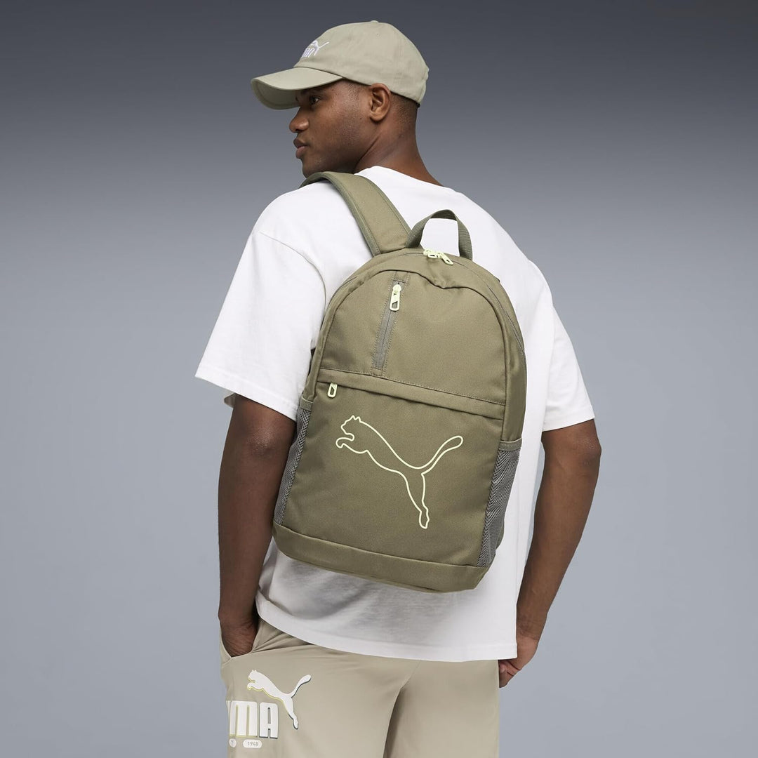 PUMA Unisex Puma Plus Backpack Klassische Rucksäcke (1er Pack) Einheitsgrösse Loden Green, Einheitsg