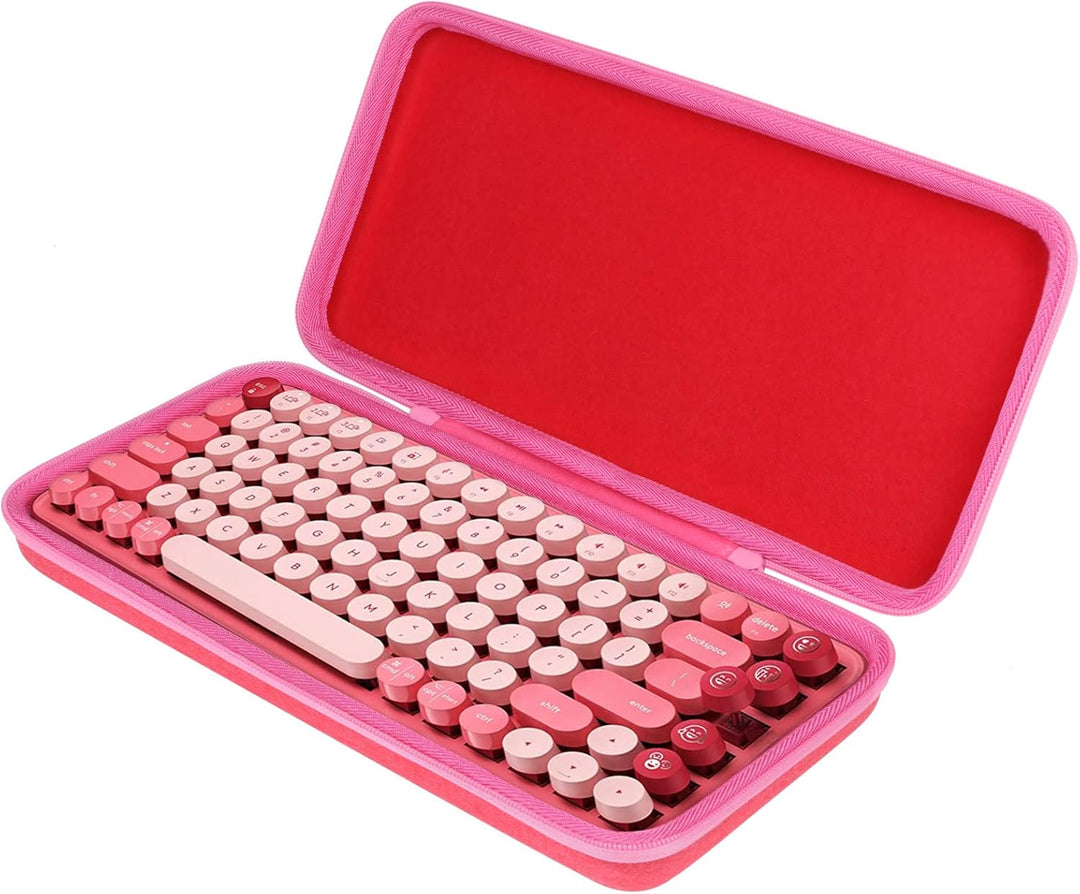 co2CREA case Harte reiseschutzhülle Etui Tasche für Logitech POP Keys/POP ICON Keys Mechanische kabe