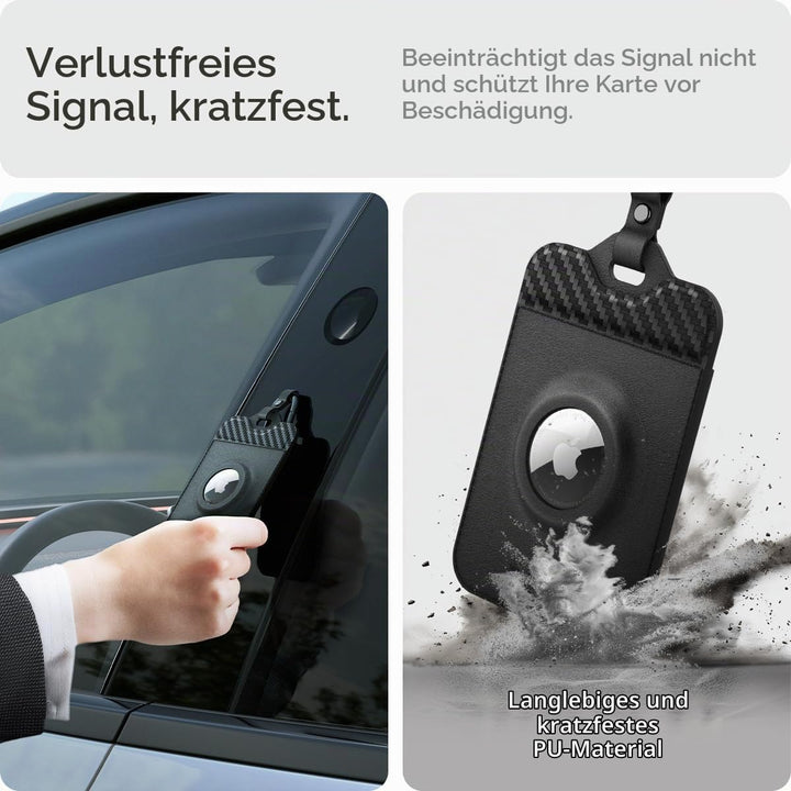 Spigen Air Fit Schlüssel Karten Halter für Tesla Model Y (~2026 Juniper) Model 3 (~Highland 2026) S