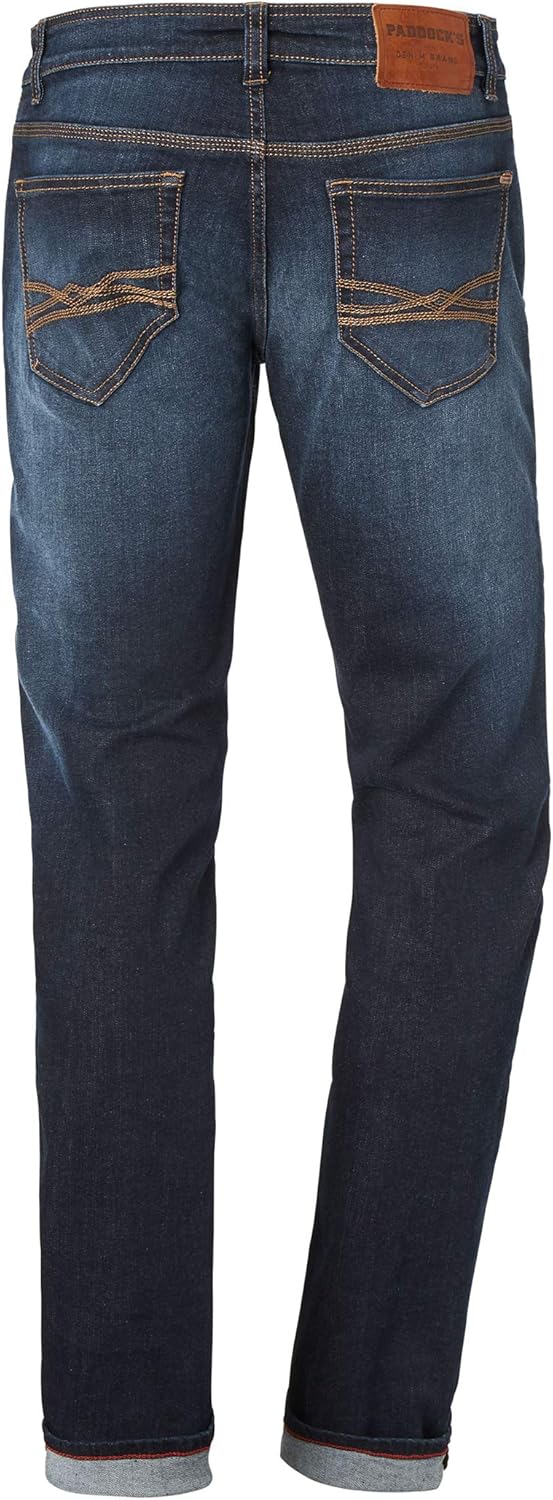 Paddocks Stretch Jeans Dean Slim Fit 80143 4981 5462 Dark Blue/dunkelblau 30W / 32L Dark Blue, 30W /