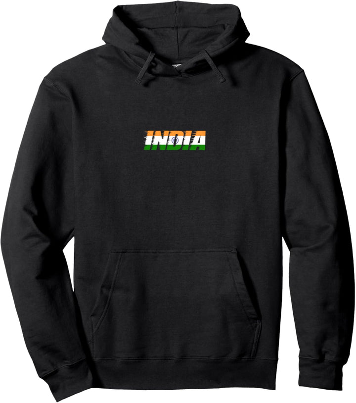 Flagge Indien Pullover Hoodie