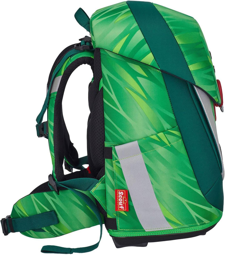 Scout Sunny II Schulranzen-Set 4-tlg. Green Rex 2023