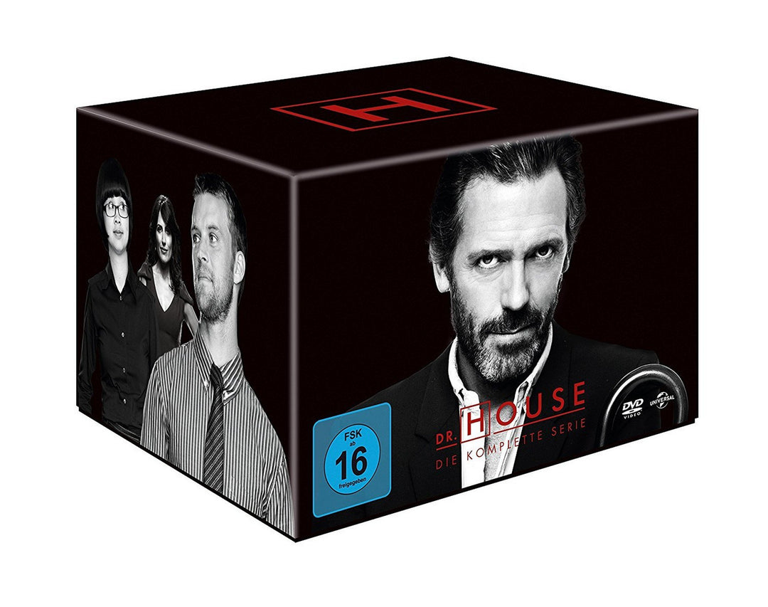 Dr. House - Die komplette Serie, Season 1-8 (46 Discs), DVD