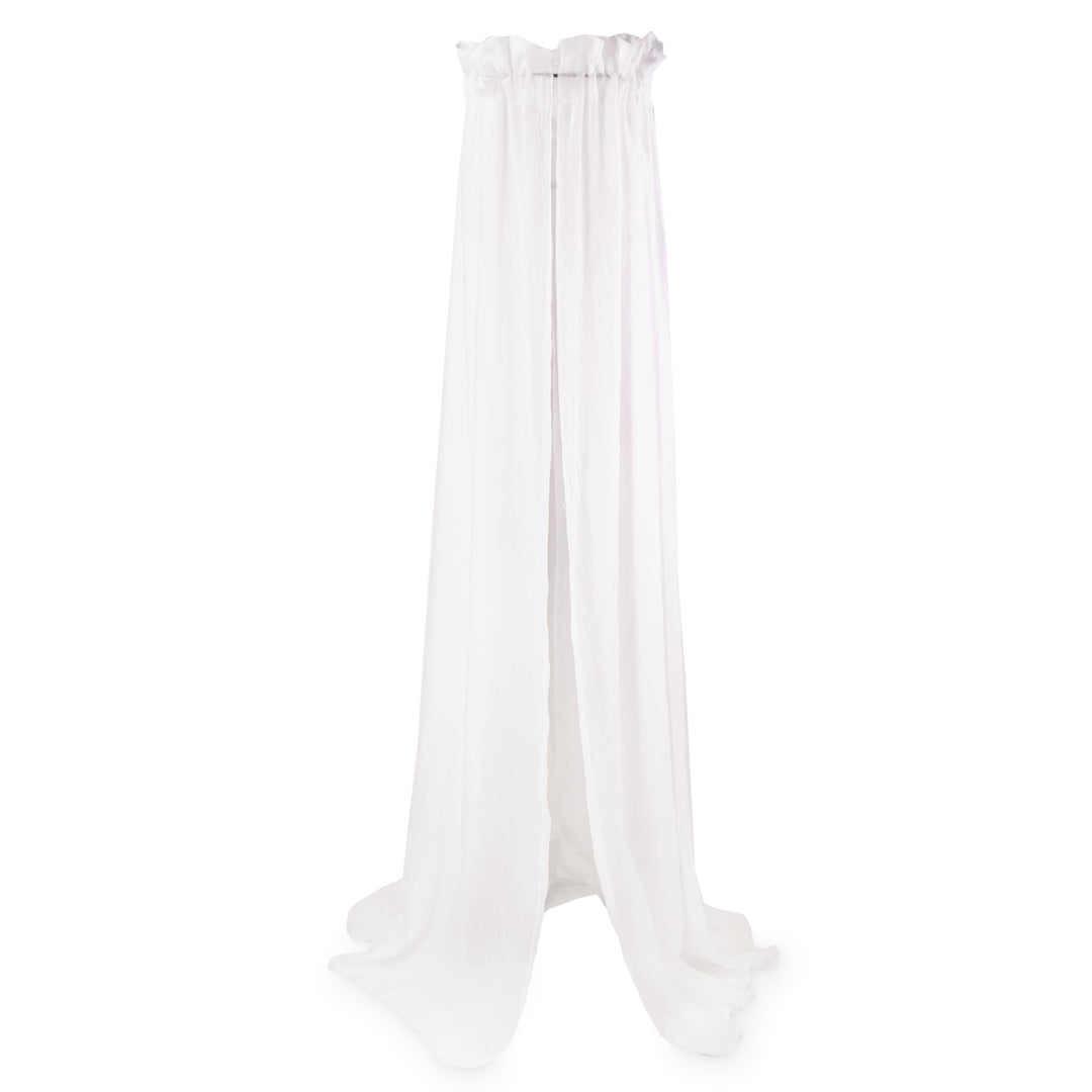 Julius Zöllner Betthimmel aus Voile – für Babybett & Kinderbett – Kinderzimmer Deko – Ivory, Ivory