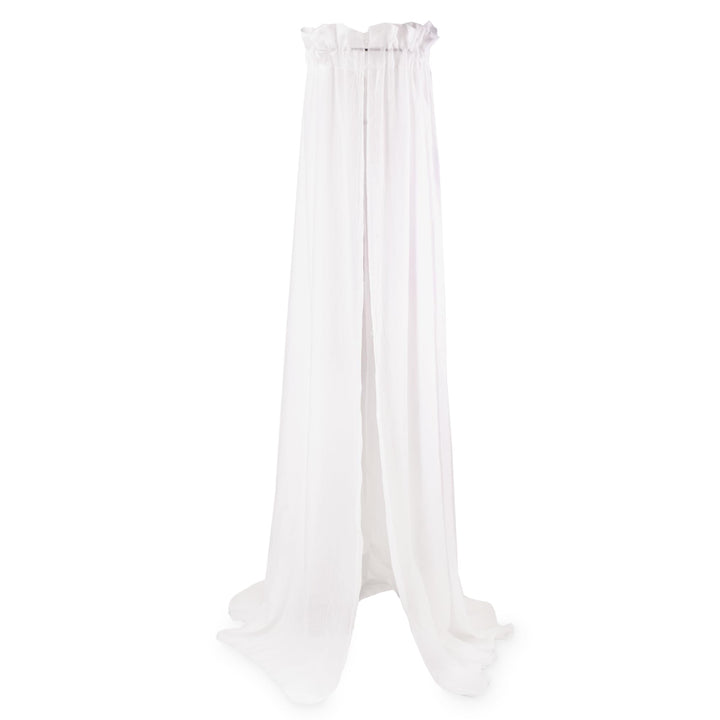 Julius Zöllner Betthimmel aus Voile – für Babybett & Kinderbett – Kinderzimmer Deko – Ivory, Ivory