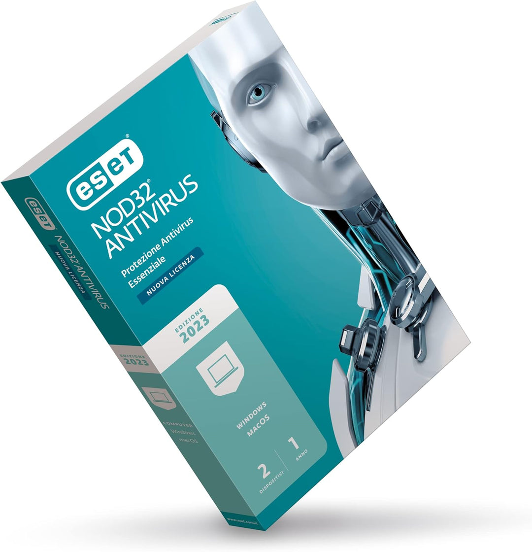 ESET NOD32 Antivirus 2 Users 1Y New 106T21Y-N