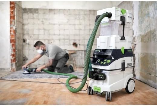Festool Sanierungsschleifer RG 130 ECI-Set DIA HD RENOFIX (mit Führungstisch, Spannflanschgarnitur,