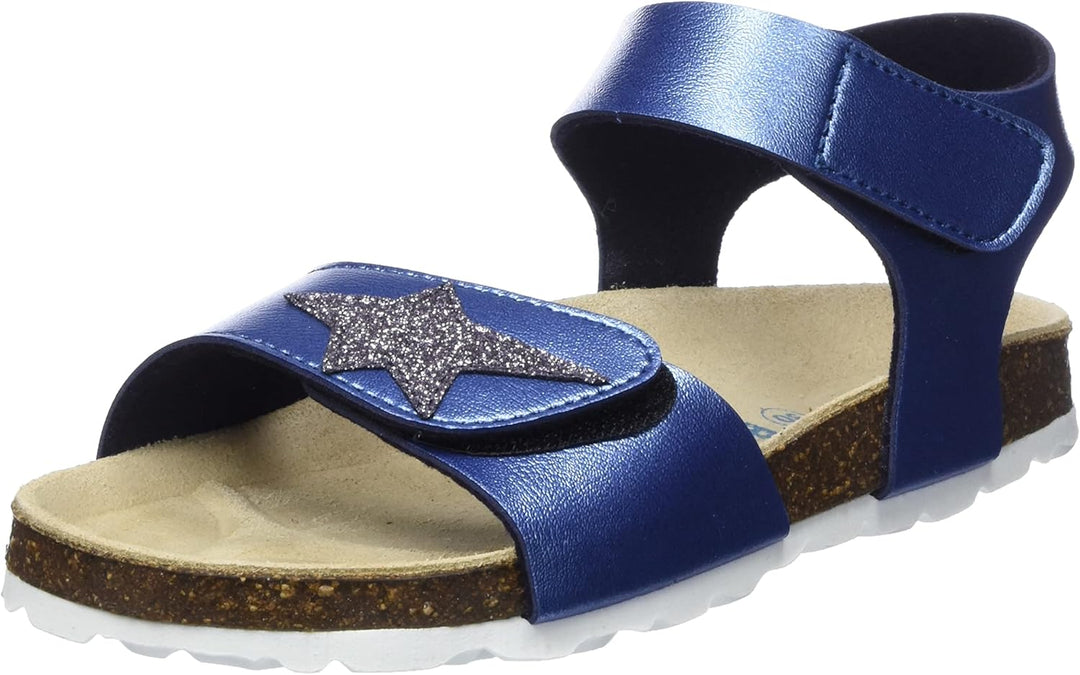 Richter Mädchen Bio Sandale, Blauer Brunito