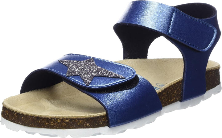 Richter Mädchen Bio Sandale, Blauer Brunito