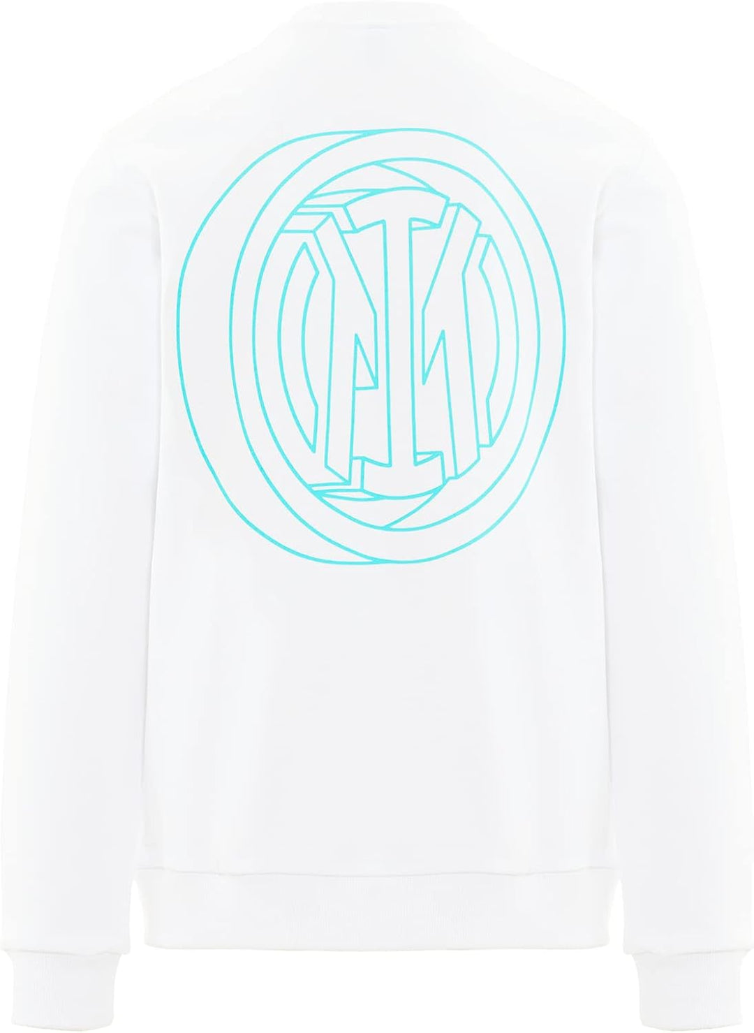 Inter Unisex 3D Crest Inter Unisex-Erwachsene Rundhals-Sweatshirt, offizielles Produkt, Exklusive 3D