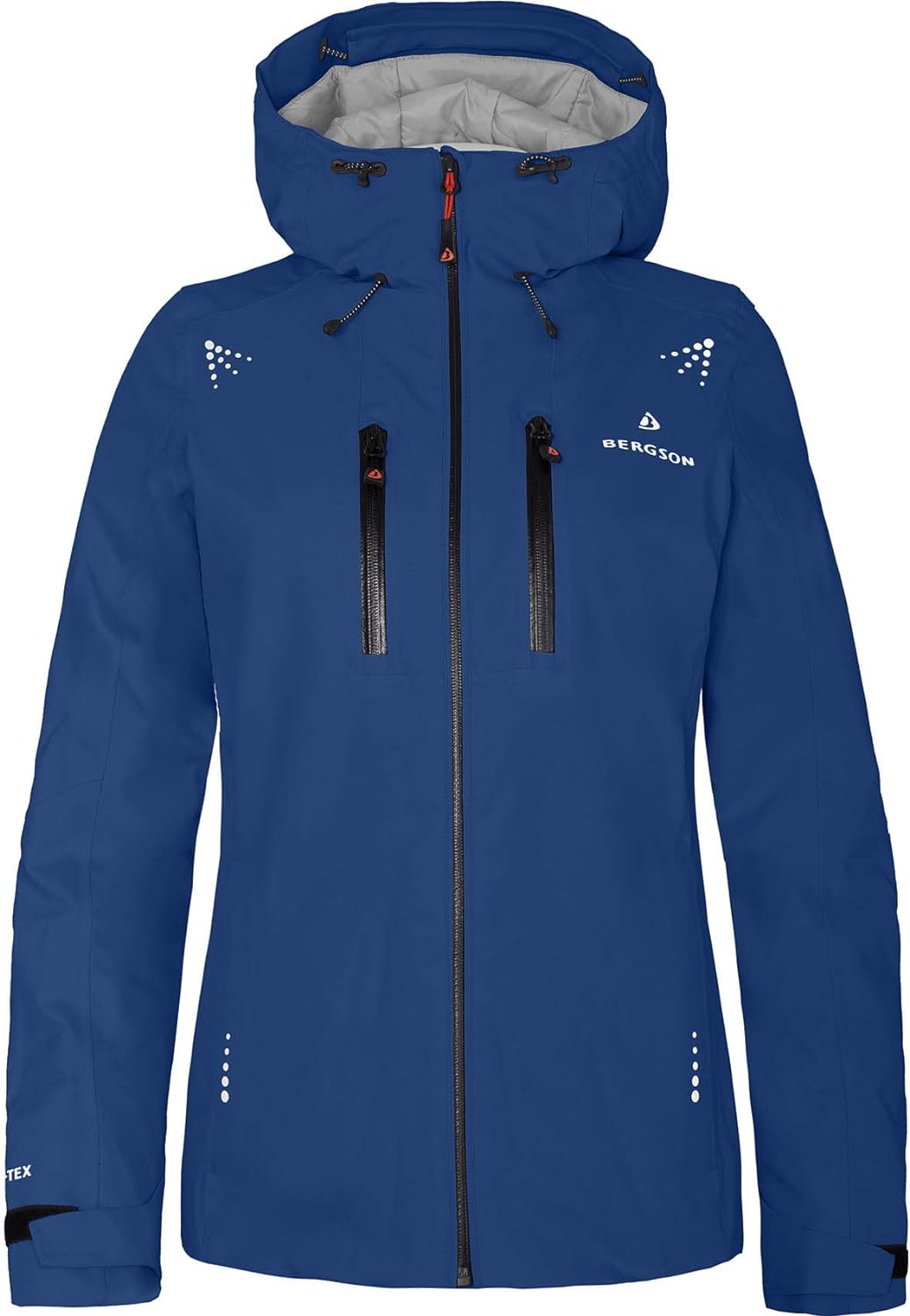Bergson LEKNES Thermo | Damen Regenjacke, leicht wattiert, recycelt, 20000 mm Wassersäule - recycelt