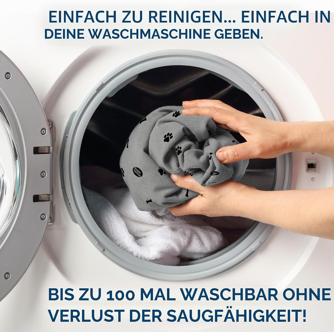 Simple Solution Waschbare Trainings- und Reise-Hundekissen, wiederverwendbare Hundekissen, saugfähig