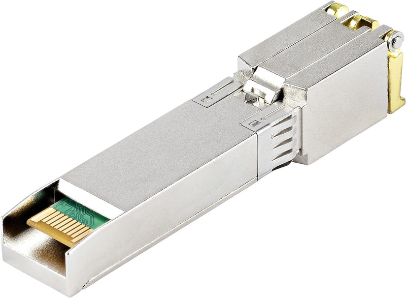 StarTech.com MSA konformes 10 Gigabit Glasfaser SFP+ Transceiver Modul - 10GBASE-T 30m Single StarTe