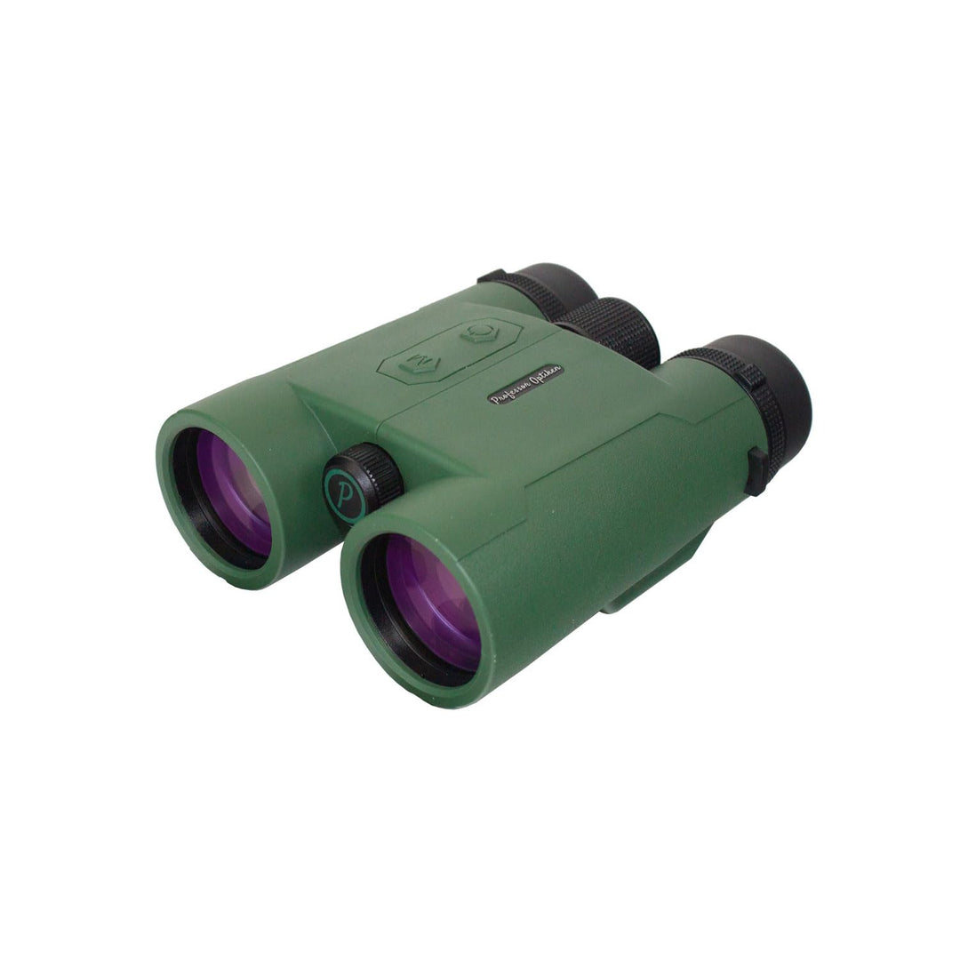 Watzmann - 10x42 ED V2.0 | Fernglas mit Laser-Entfernungsmesser und hochmodernem PDLC-Display, Reich