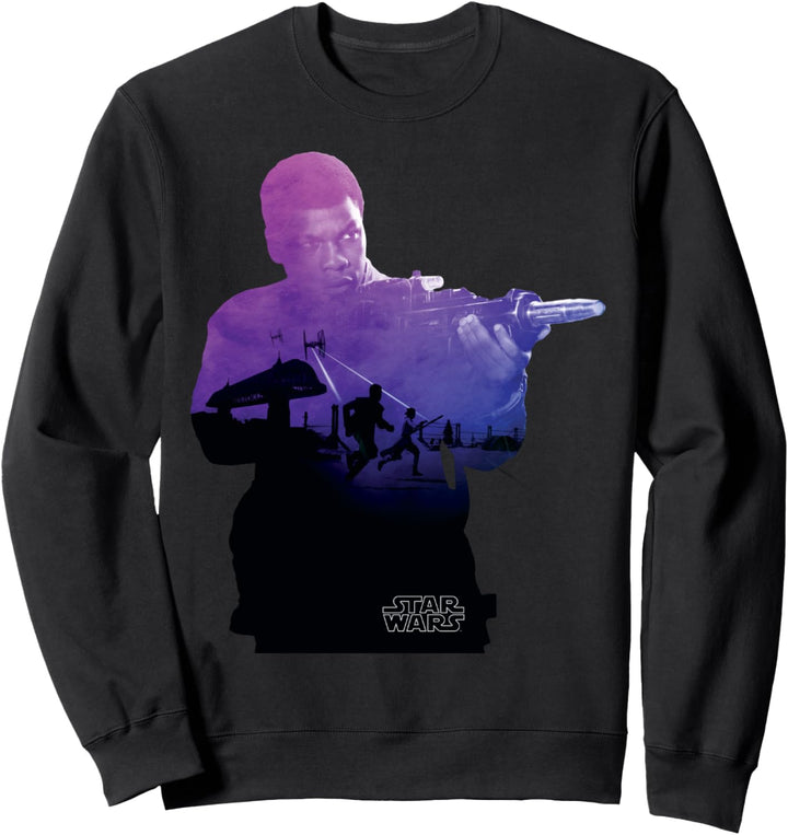 Star Wars Finn Silhouette Fill Sweatshirt
