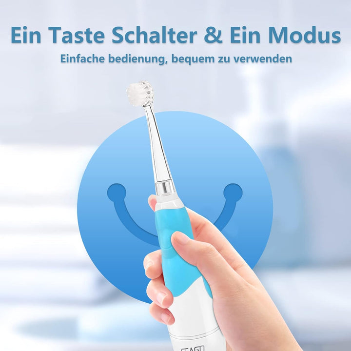 SEAGO SG-513 Elektrische Zahnbürste Kinder Baby Kinderzahnbürste Elektrisch ab 0-3 Jahre mit LED Lic