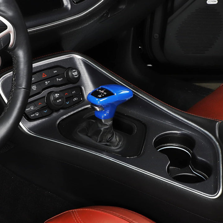 Voodonala Für Challenger Charger ABS Schaltknäufe Abdeckung Verkleidung für Dodge Challenger Charger