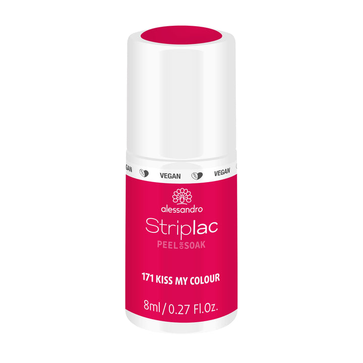 alessandro Striplac UV-Nagellack Kiss my Colour – Schonend und langanhaltend – Einfache Entfernung d