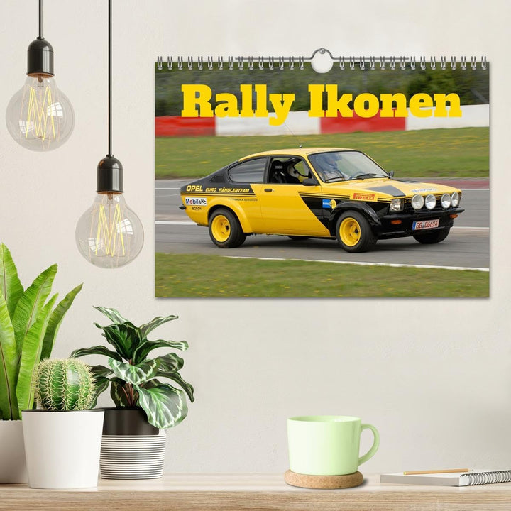 Rally Ikonen (Wandkalender 2026 DIN A4 quer), CALVENDO Monatskalender: Autos die Rallygeschichte sch