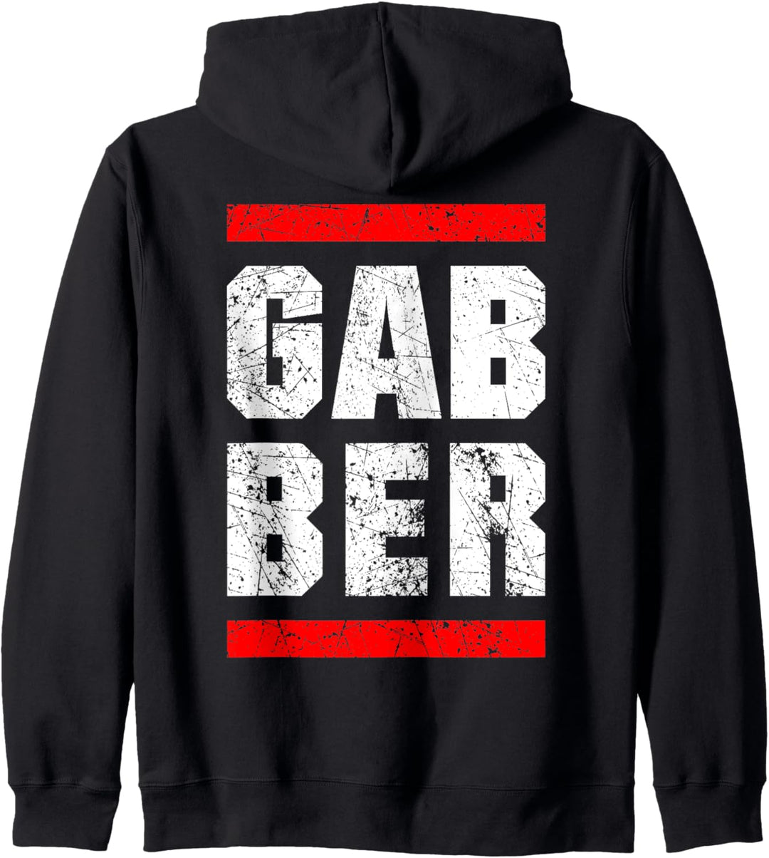 Gabber Wear Uptempo Gabber Kapuzenjacke