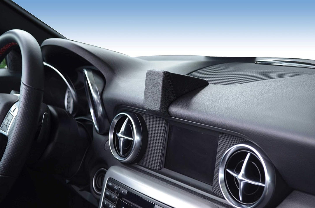 KUDA 291875 Halterung Kunstleder schwarz für Mercedes SLK (R172) ab 03/2011, 291875