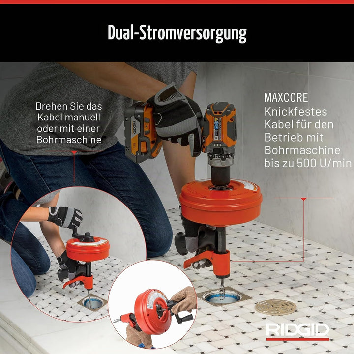 Ridgid 57043 Power Spin+ mit Autofeed