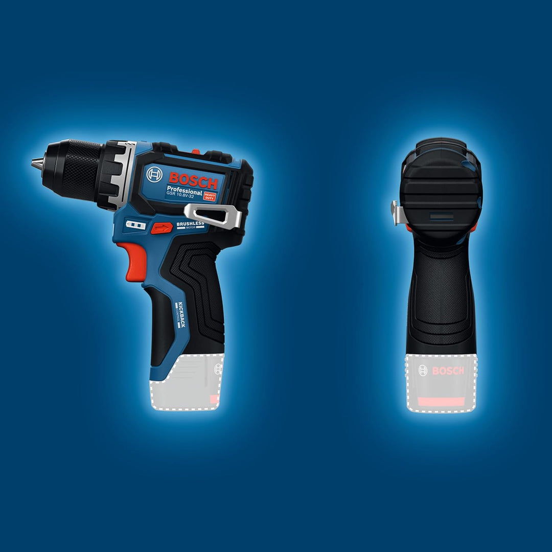 Bosch Professional 12V System Akku-Bohrschrauber GSR 12V-32 (Advanced KickBack Control, bürstenloser