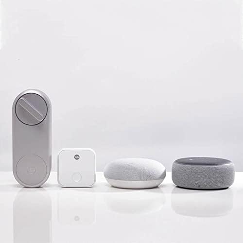 Yale Linus Smart Lock - Silber (05/101200/SI) - Schlüsselloses und sicheres Türschloss, Linus Smart
