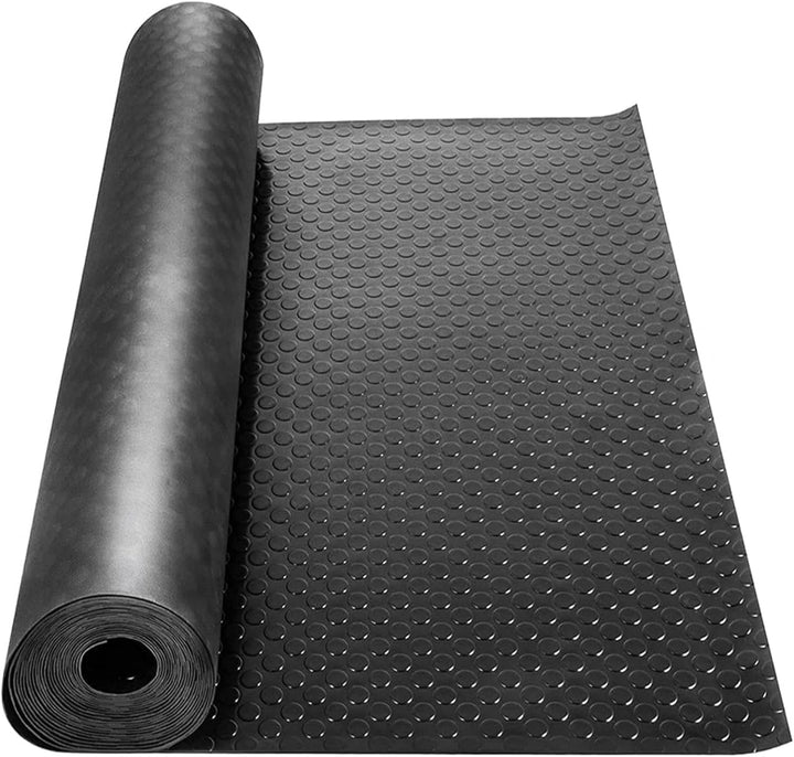 uyoyous Noppen Gummimatte Meterware Schutzmatte Noppenmatte Bodenmatte 100 x 500 cm Flachnoppen ruts