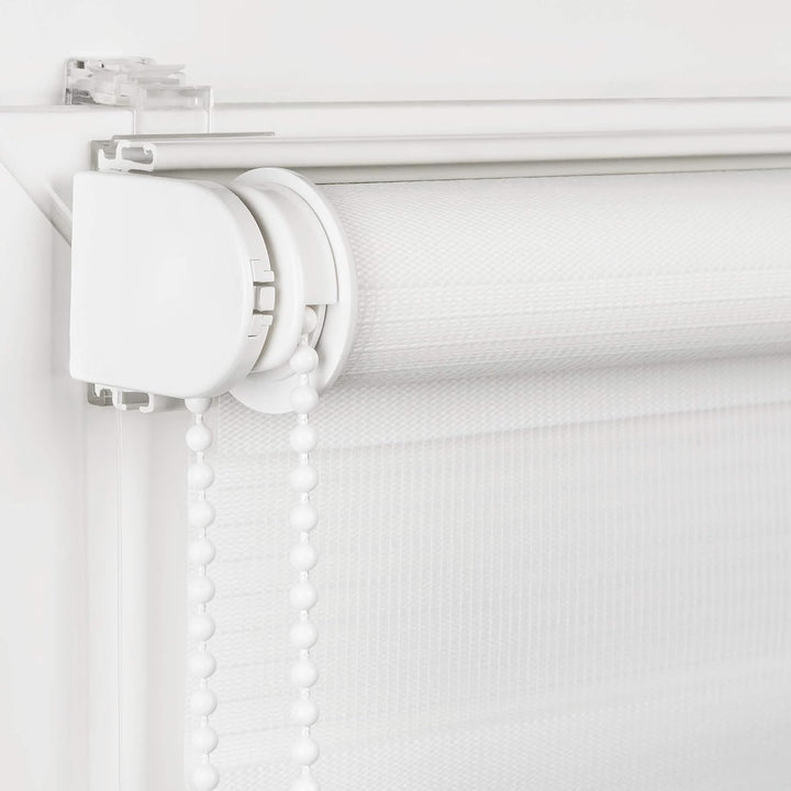 ROLLMAXXX Duo-rollo Doppelrollo Klemmfix ohne Bohren (100 x 220 cm, Braun) 100 x 220 cm Braun, 100 x