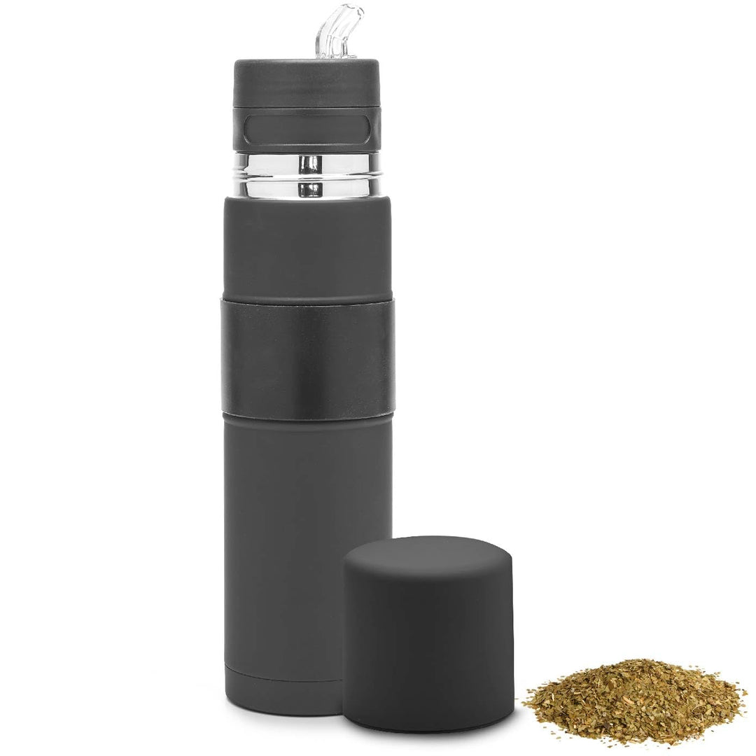 BALIBETOV 750 ml AutoMate Yerba Mate Thermobehälter – Mate Cup und Bombilla – Thermobehälter, Mate u