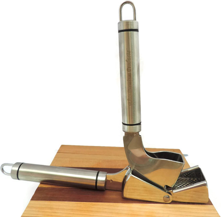 Gadget-Hero Silikon Knoblauchschäler + Knoblauchpresse – Spülmaschinenfest, robust & leicht zu reini