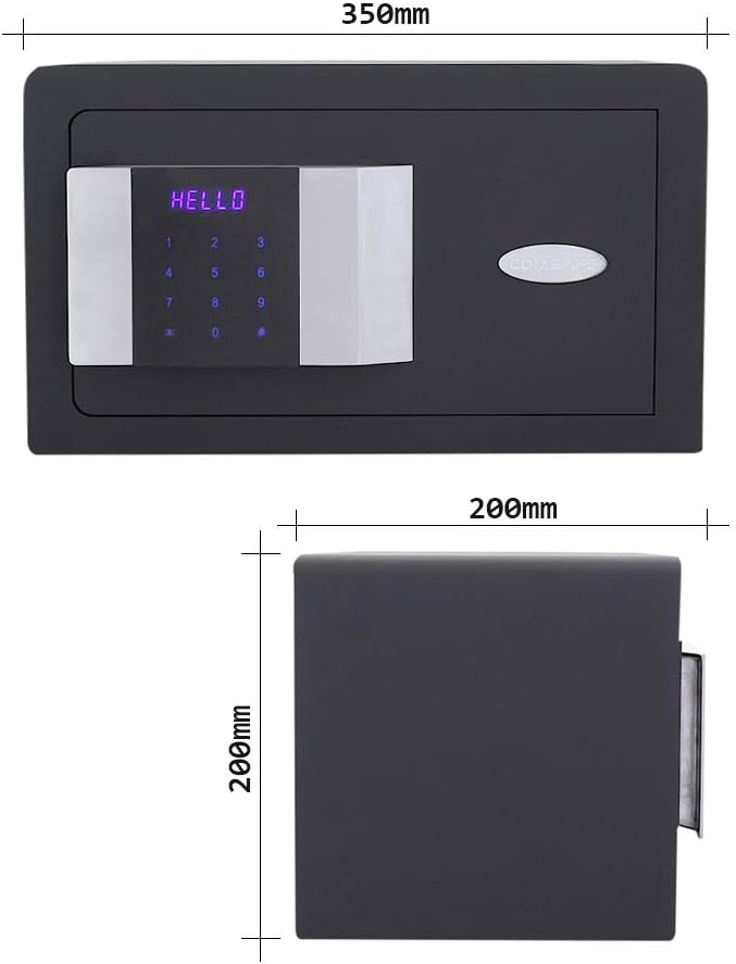 Rottner T06149 Hoteltresor, Anthrazit