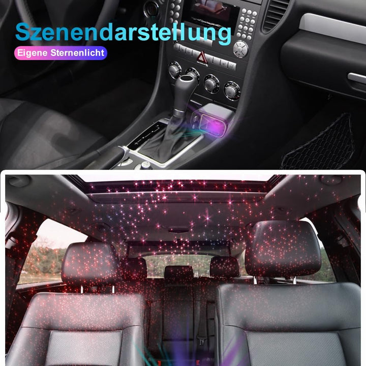 Aimtel Verbessertes Starlight Einziehbares Auto 69W Ladegerät Zigarettenanzünder USB Adapter KFZ USB