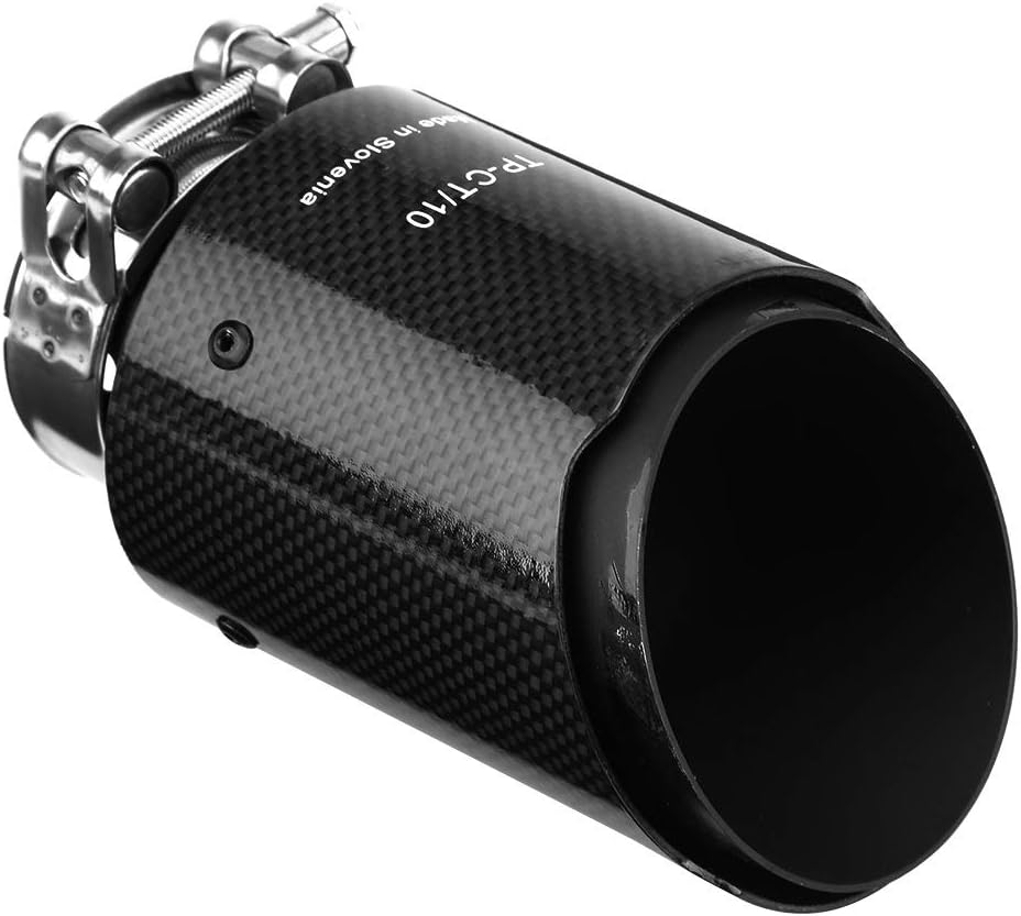 Auto-Auspuff-Carbon-Faser-Art-Auspuff-Rohr-Endschalldämpfer Endrohr Endrohr for 63mm 89mm