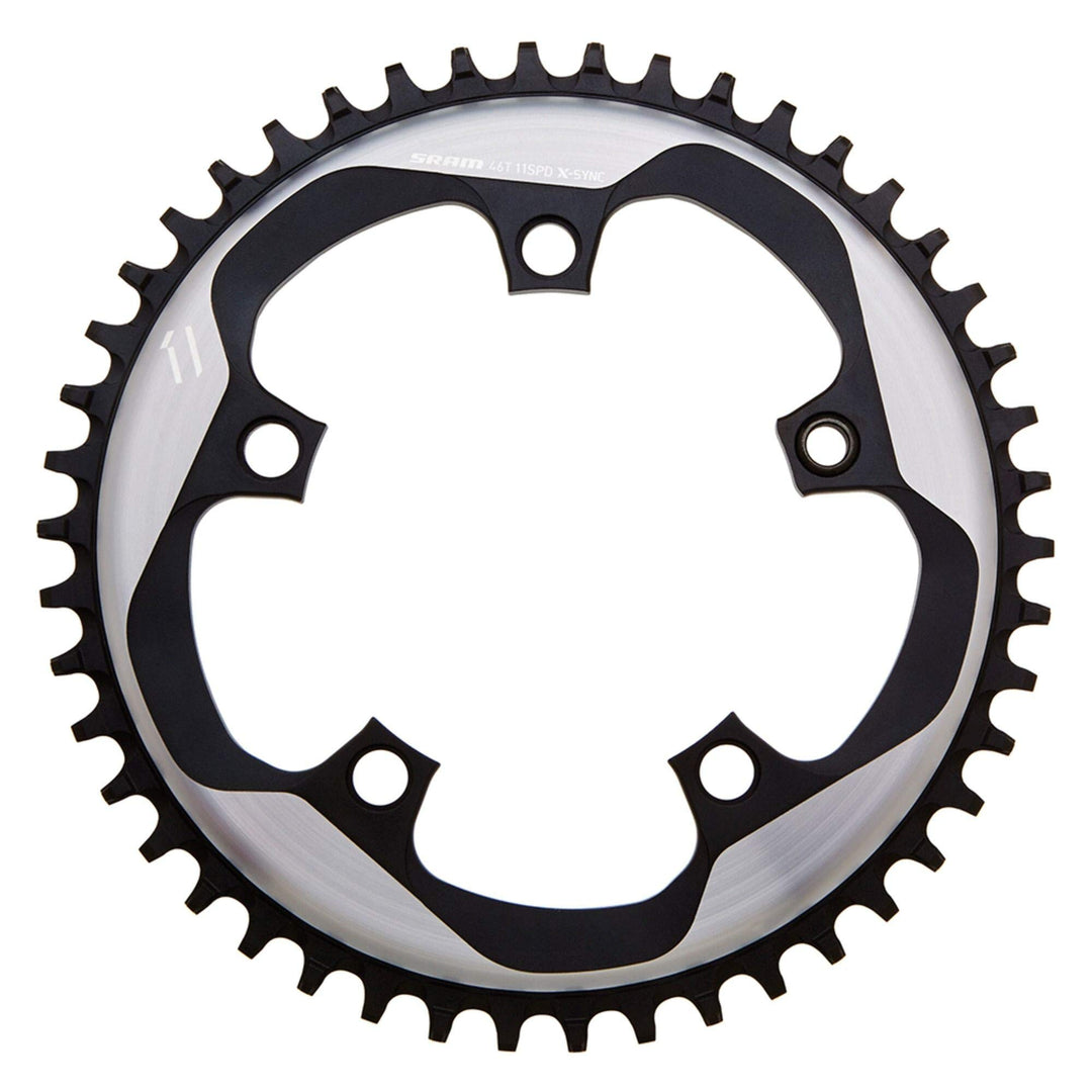 Sram Road Lk: 110 Mm Aluminium 11-Fach X-sync Gxp/Bb30 Kettenblätter 45 x 34 x 26 cm Schwarz, 45 x 3