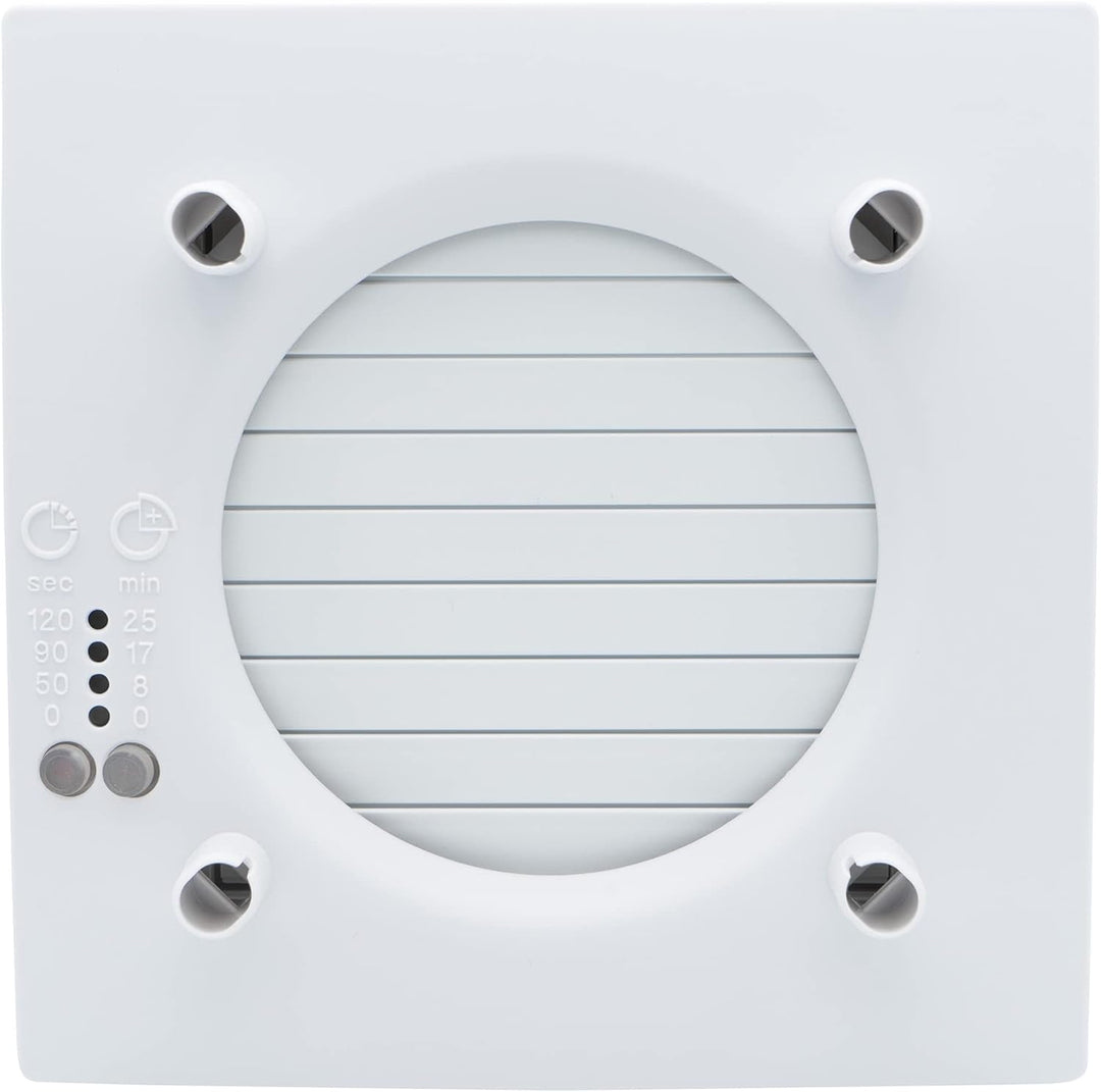 Original ECA 100 ipro KVZC Kleinraumventilator mit elektrischer Innenverschlussklappe als Kaltluftsp